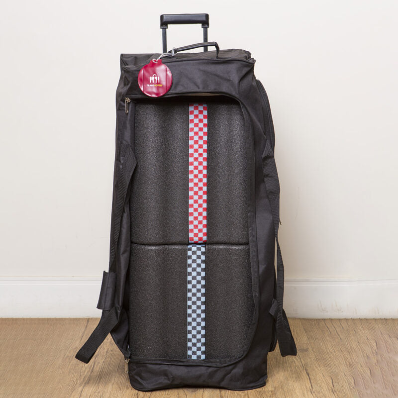 Mala Exclusiva de Transporte Segurança Para Garrafas Anti Impacto +2 Transbottle Para 6 Garrafas - Imagem 3