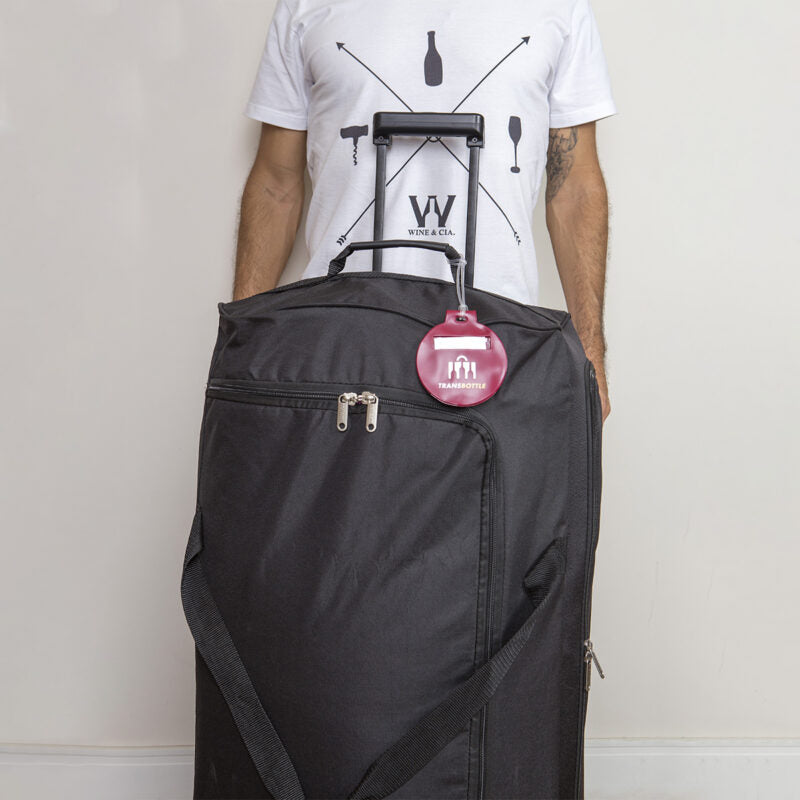 Mala Exclusiva de Transporte Segurança Para Garrafas Anti Impacto +2 Transbottle Para 6 Garrafas - Imagem 5