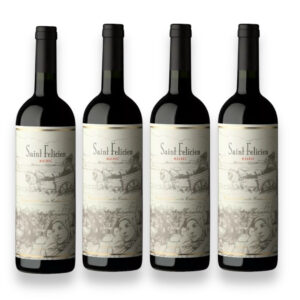 Kit 4 Vinhos Saint Felicien Malbec